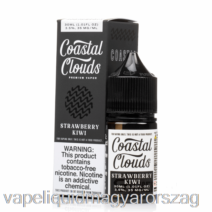 Eper Kivi Só - Tengerparti Felhők Co. - 30 Ml 50 Mg-os Vape Toll